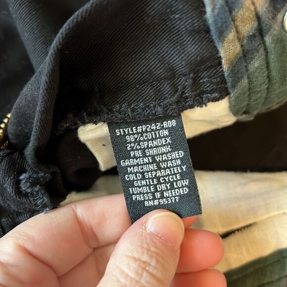 Sanctuary Black Cotton Cargo Pant Size 27 - Picture 4 of 10